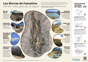 Agua SIerras de Famatina_Poster
